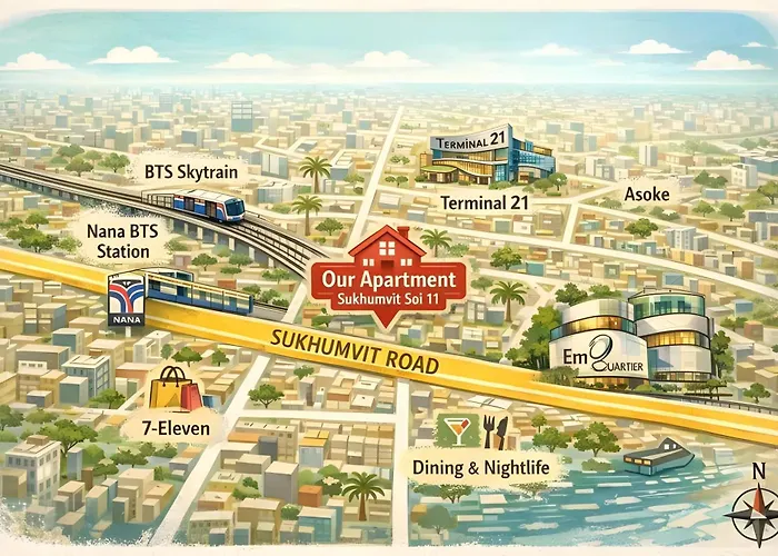 Bts Nana Station-pool And Gym Great * Bangkok